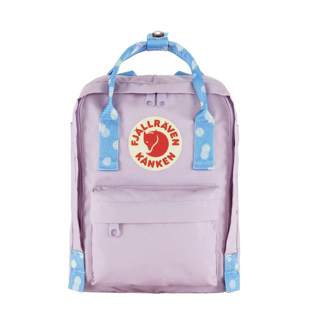 Fjallraven Kanken Mini Backpack Pastel Lavender Confetti Fjällräven Kånken Bags