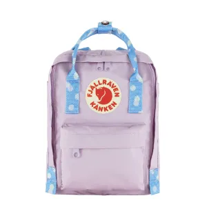 Fjallraven Kanken Mini Backpack Pastel Lavender Confetti Fjällräven Kånken Bags