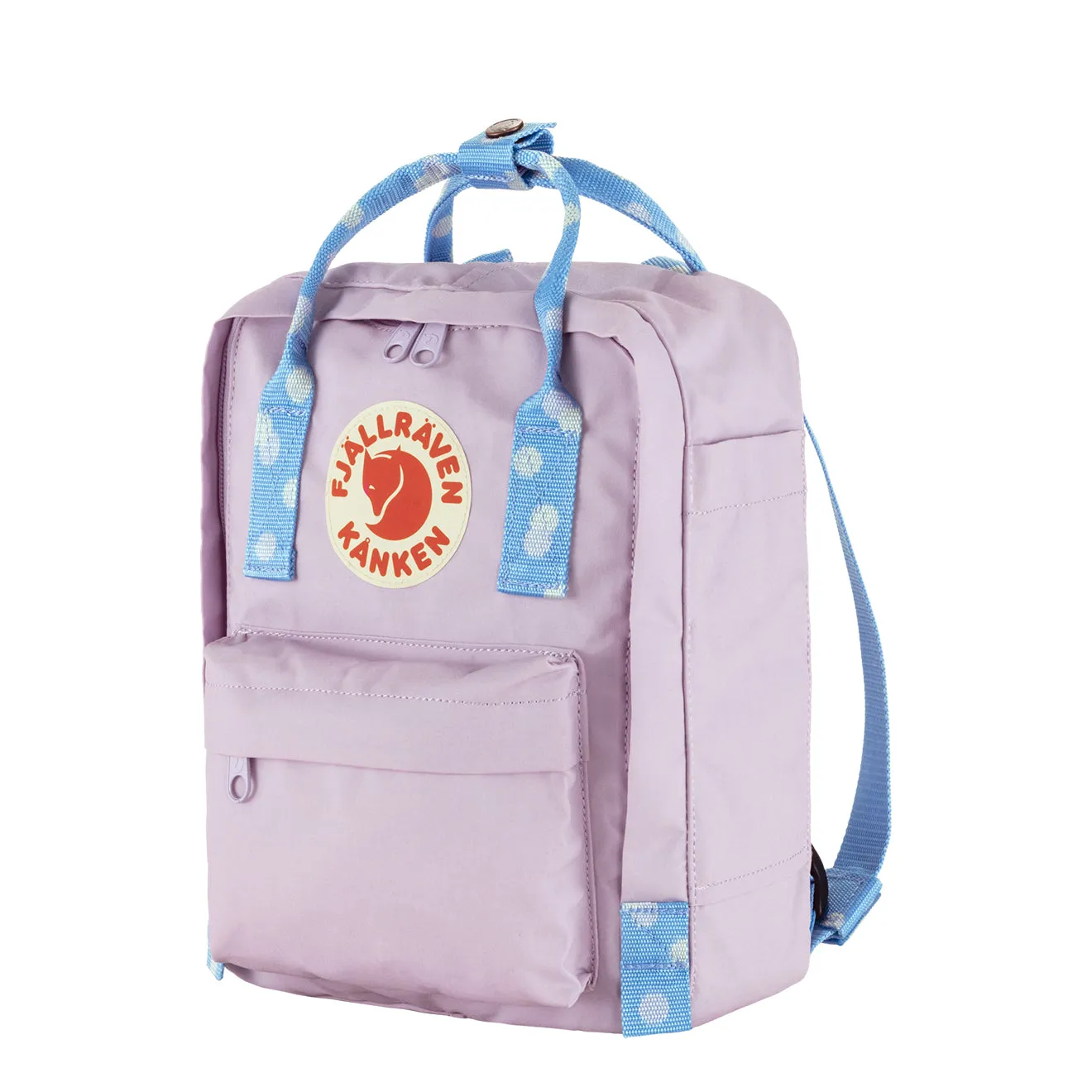 Fjallraven Kanken Mini Backpack Pastel Lavender Confetti Fjällräven Kånken Bags
