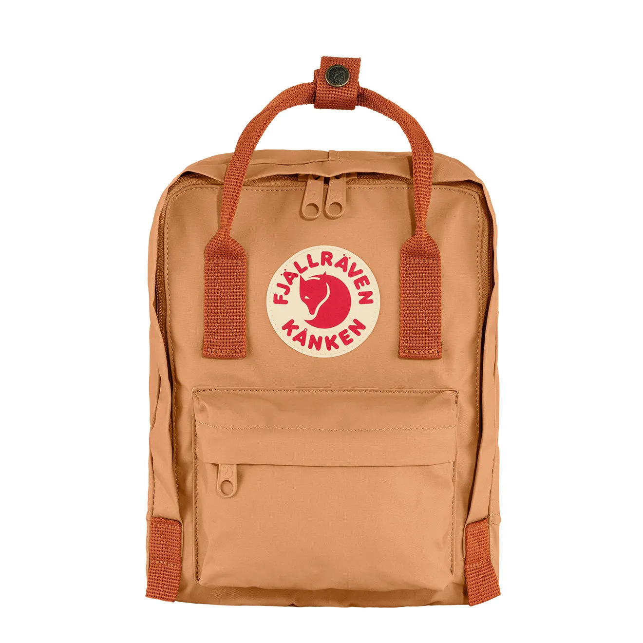 Fjallraven Kanken Mini Backpack Peach Sand / Terracotta Brown Fjällräven Kånken Bags