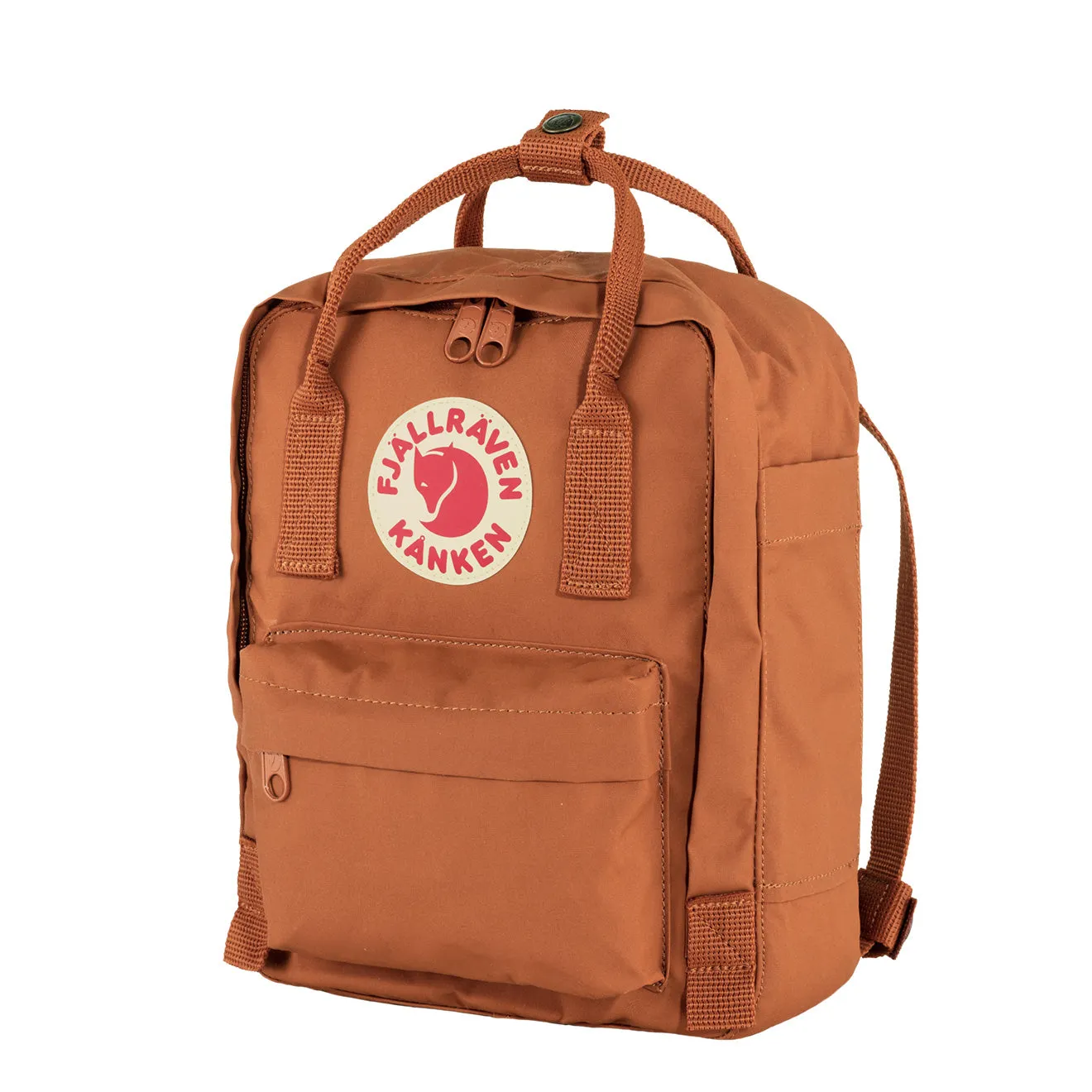 Fjallraven Kanken Mini Backpack Terracotta Brown Fjällräven Kånken Bags