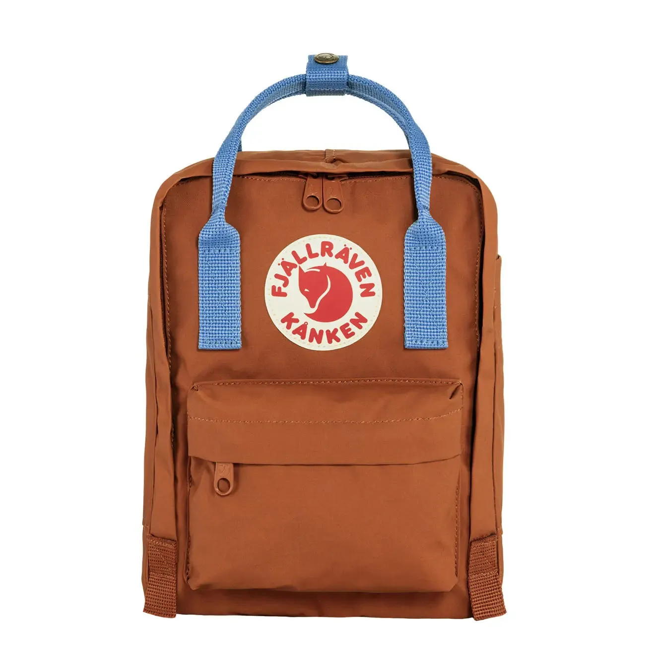 Fjallraven Kanken Mini Backpack Terracotta Brown Ultramarine Bags Fjallraven Kanken Bags