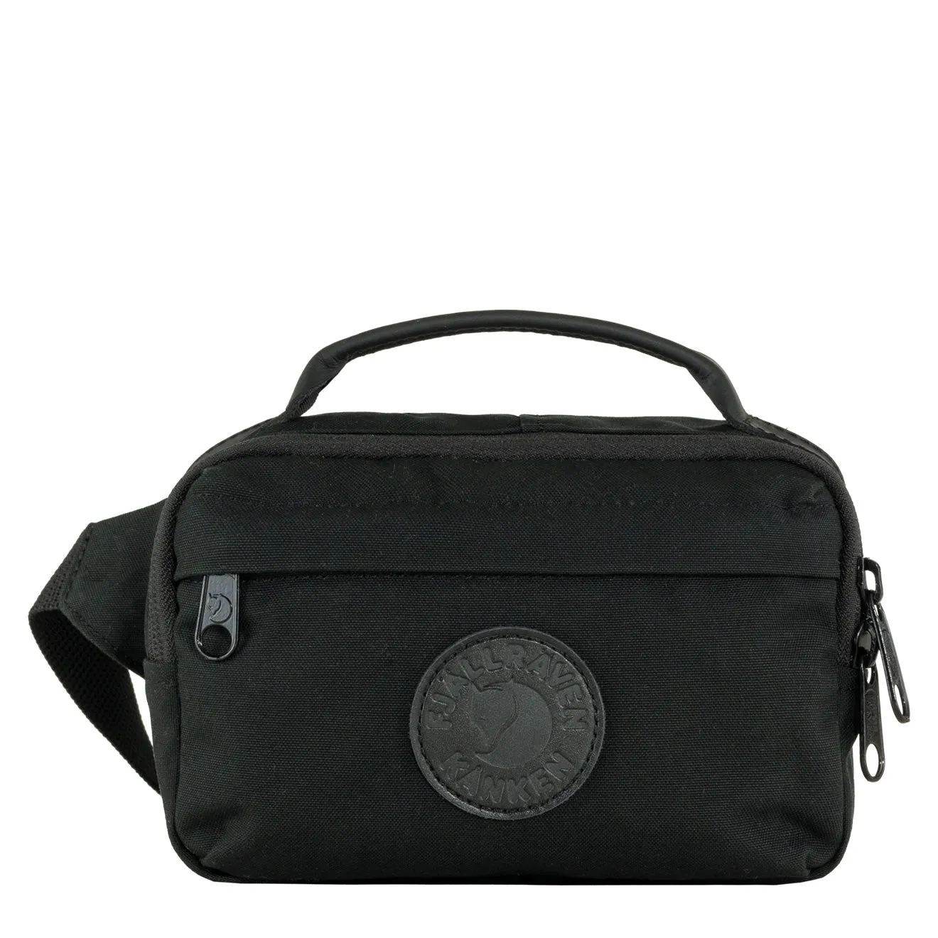 Fjallraven Kanken No. 2 Black Hip Pack Fjällräven Kånken Bags