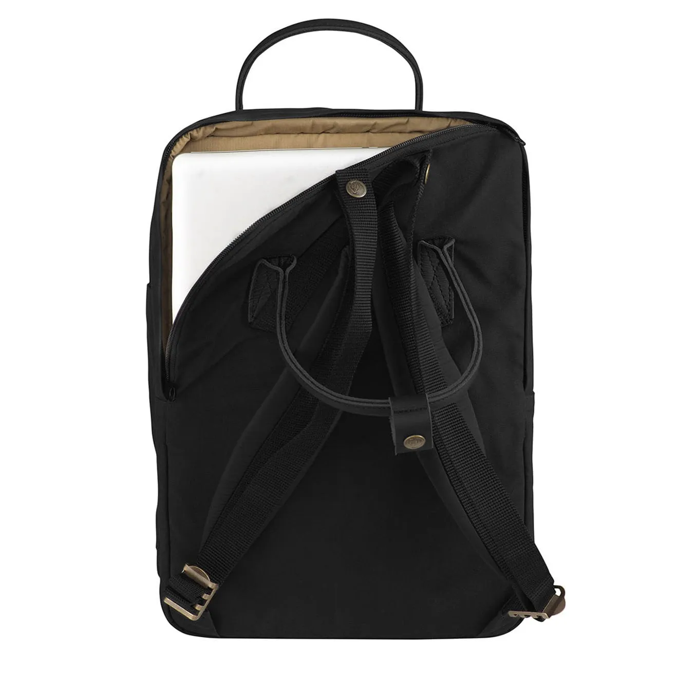 Fjallraven Kanken No. 2 Laptop 15 Black Edition Fjällräven Kånken Bags
