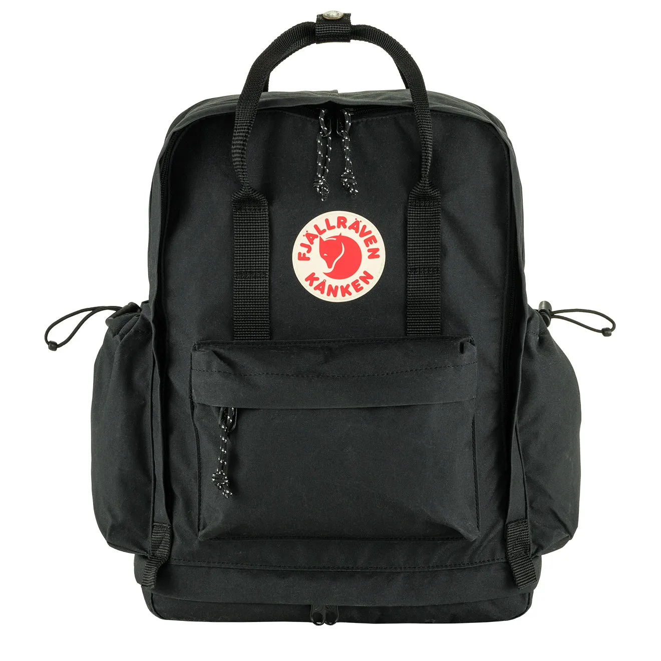 Fjallraven Kanken Outlong Backpack Black Fjällräven Kånken Bags