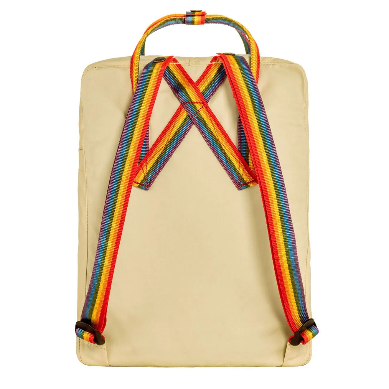 Fjallraven Kanken Rainbow Classic Backpack Light Oak / Rainbow Pattern Fjällräven Kånken Bags