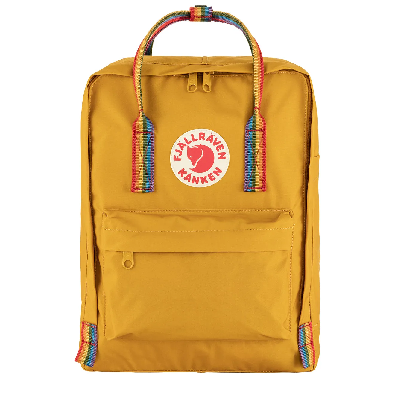 Fjallraven Kanken Rainbow Classic Backpack Ochre / Rainbow Fjällräven Kånken Bags