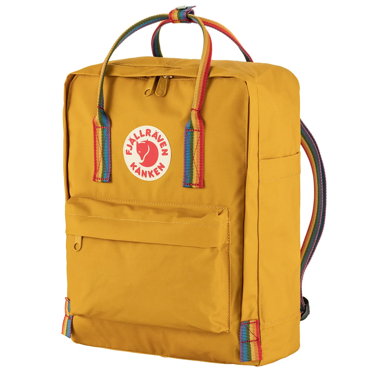 Fjallraven Kanken Rainbow Classic Backpack Ochre / Rainbow Fjällräven Kånken Bags