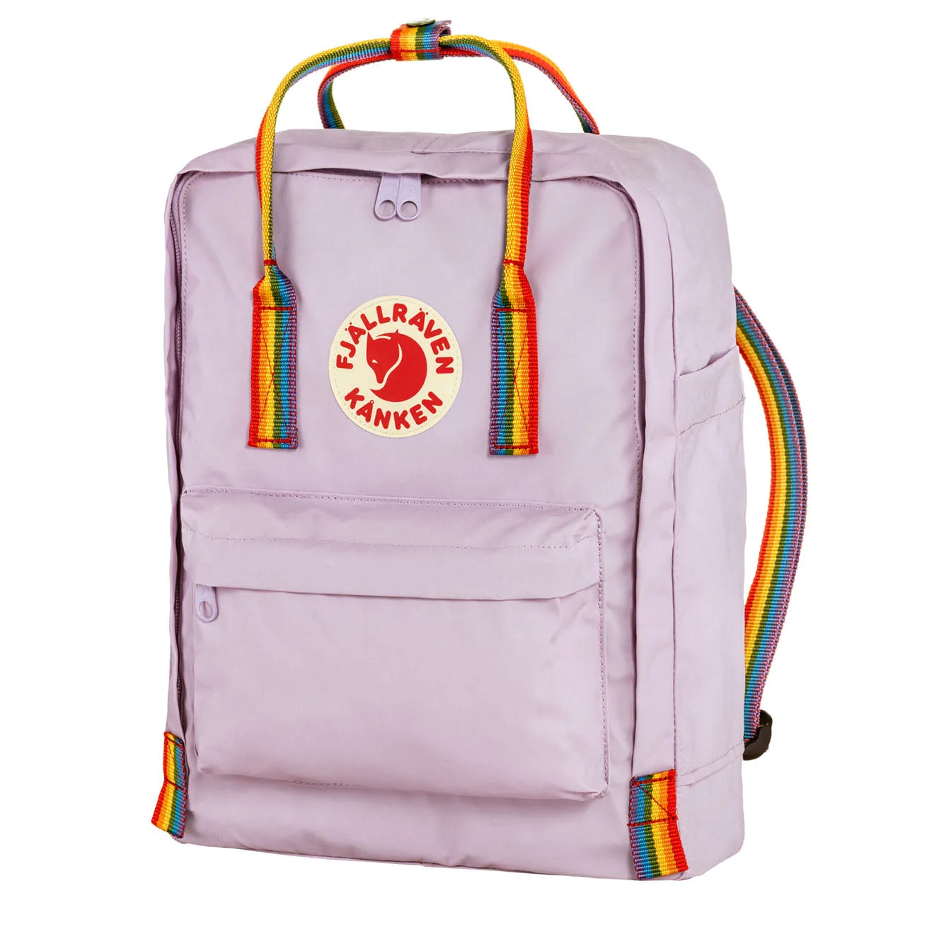 Fjallraven Kanken Rainbow Classic Backpack Pastel Lavender / Rainbow Fjällräven Kånken Bags