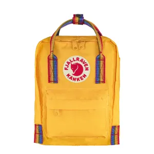 Fjallraven Kanken Rainbow Mini Backpack Warm Yellow / Rainbow Pattern Fjällräven Kånken Bags