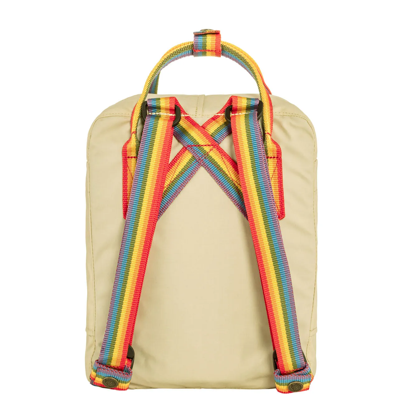 Fjallraven Kanken Rainbow Mini Light Oak-Rainbow Pattern Fjällräven Kånken Bags