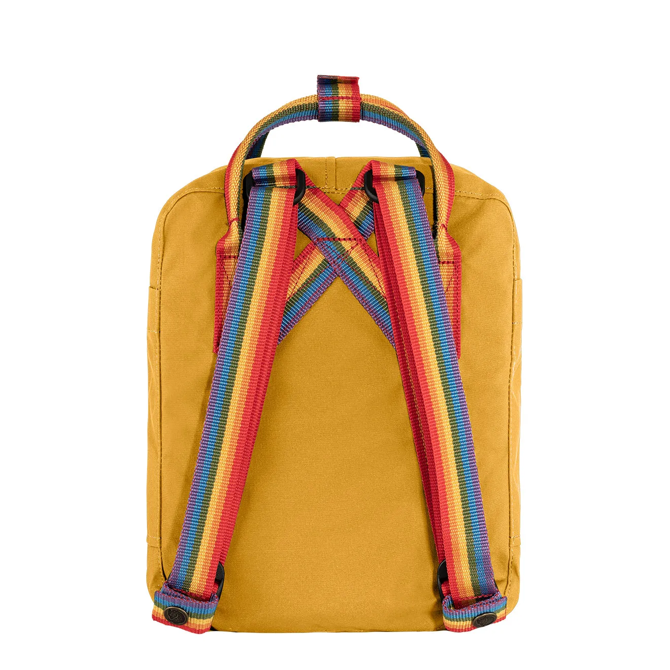 Fjallraven Kanken Rainbow Mini Ochre-Rainbow Pattern Fjällräven Kånken Bags