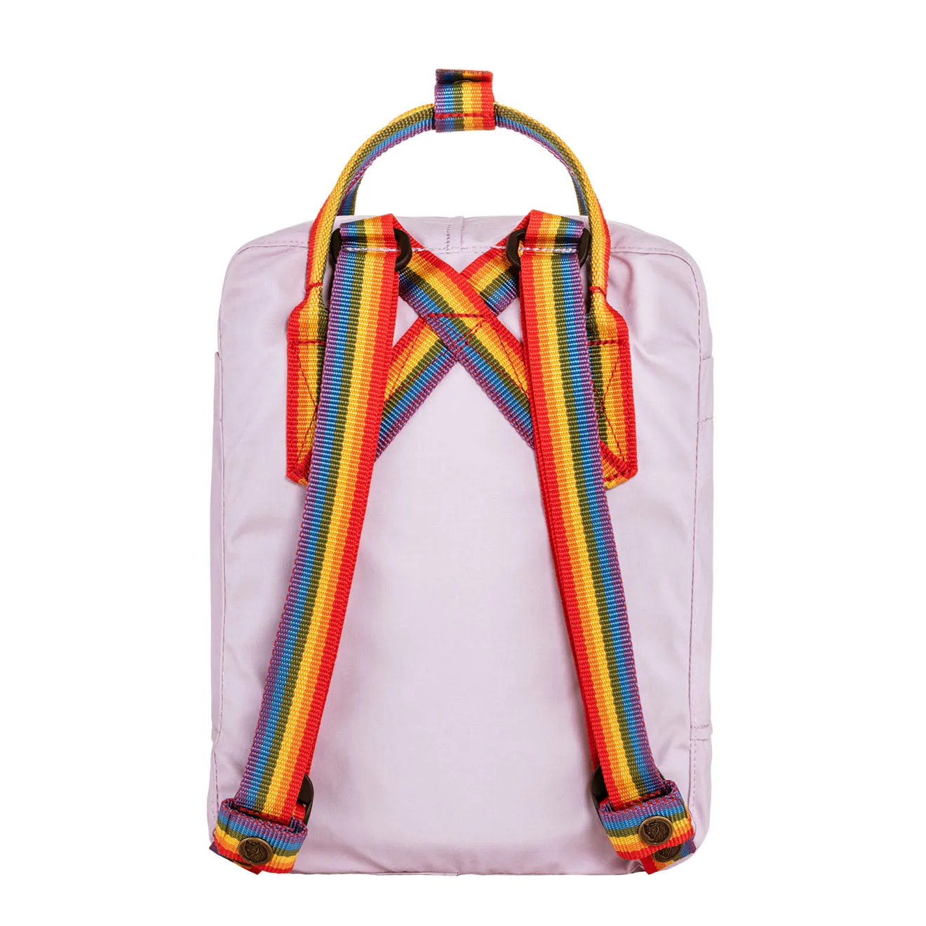 Fjallraven Kanken Rainbow Mini Pastel Lavender-Rainbow Fjällräven Kånken Bags