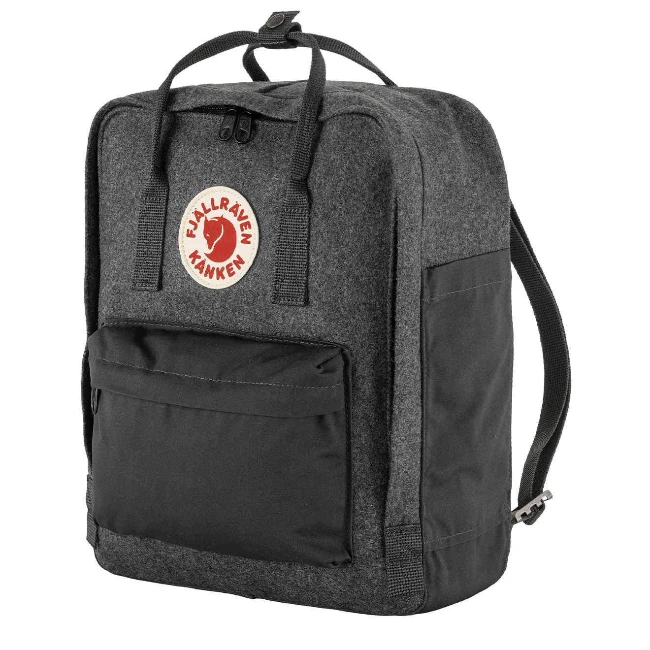 Fjallraven Kanken Re-Wool Backpack Grey Fjällräven Kånken Bags