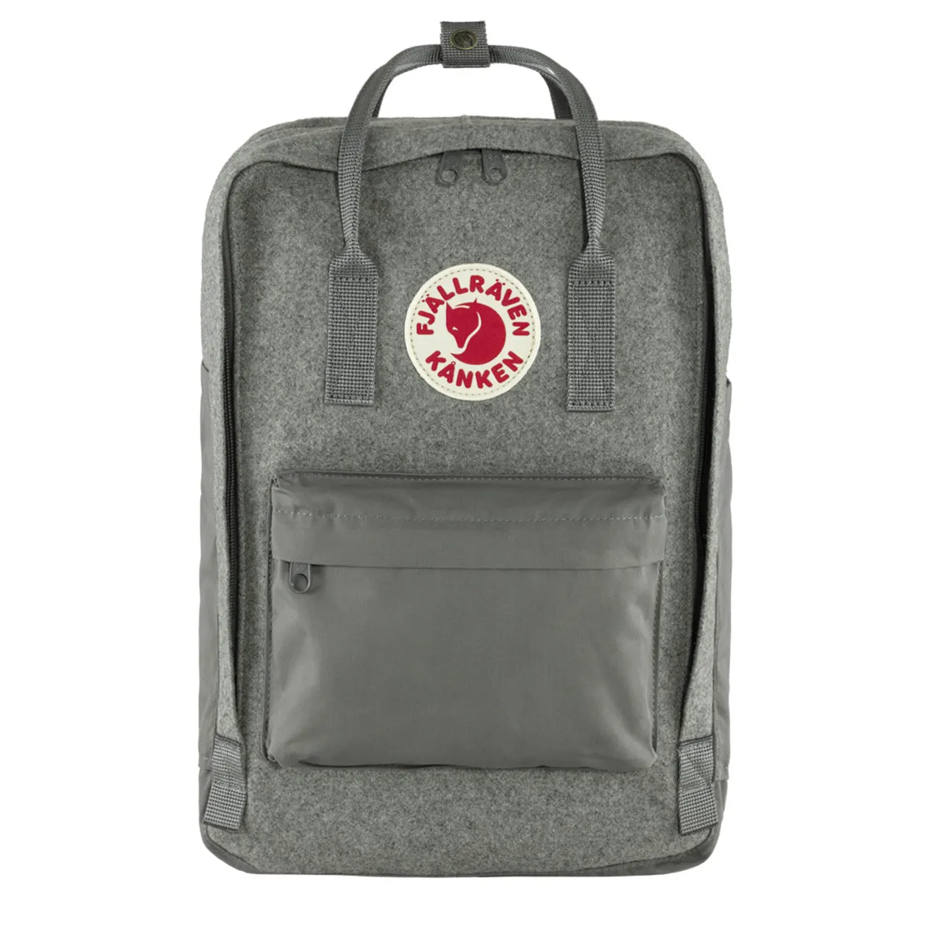 Fjallraven Kanken Re-Wool Laptop 15  Granite Grey Fjällräven Kånken Bags
