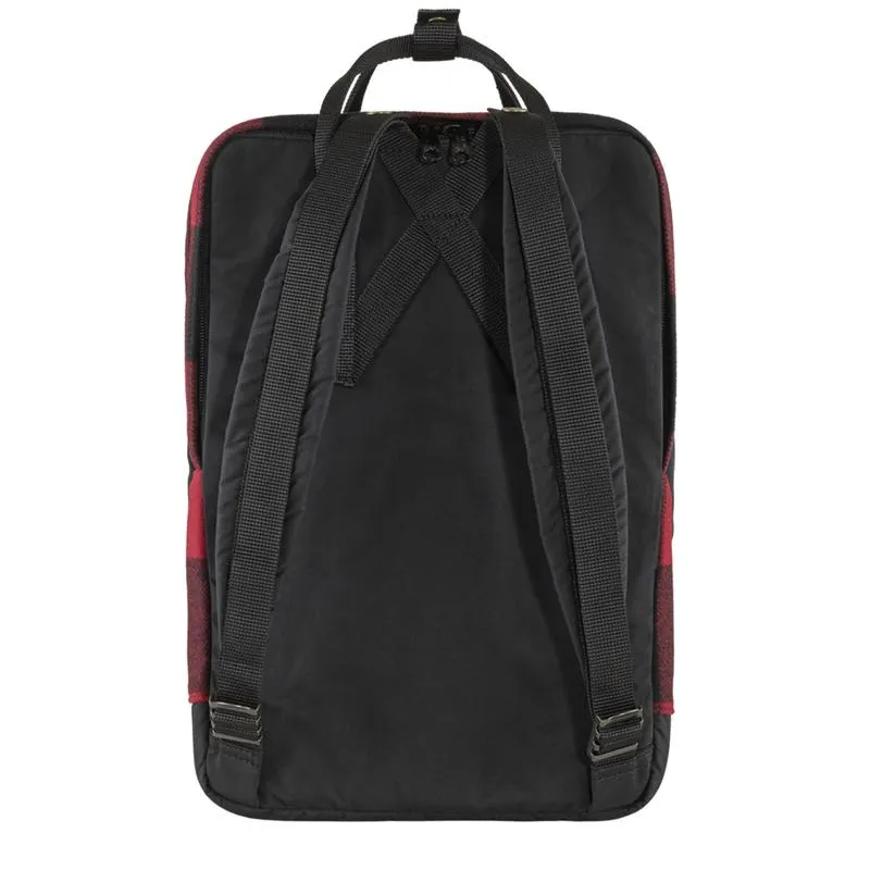 Fjallraven Kanken Re-Wool Laptop 15  Red / Black Fjällräven Kånken Bags