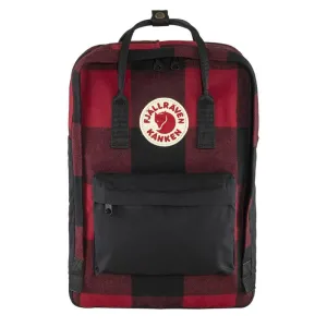 Fjallraven Kanken Re-Wool Laptop 15  Red / Black Fjällräven Kånken Bags