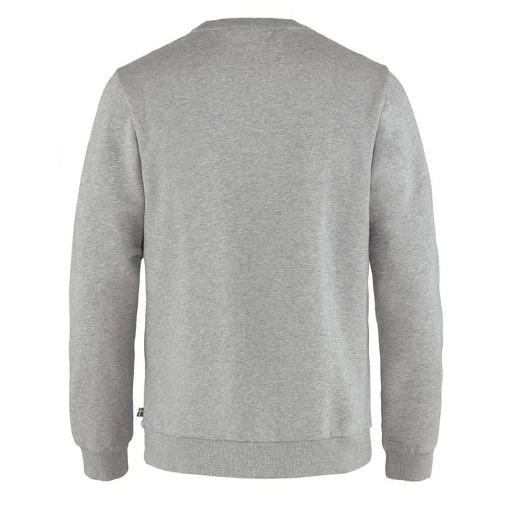 Fjallraven Logo Sweater Grey Melange