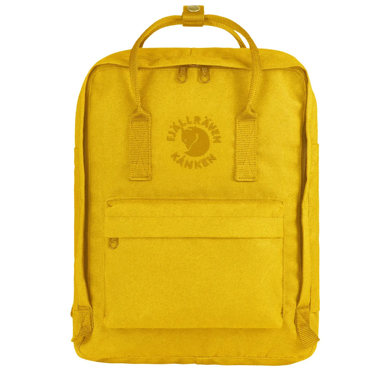 Fjallraven Re-Kanken Classic Backpack Sunflower Yellow Fjällräven Kånken Bags