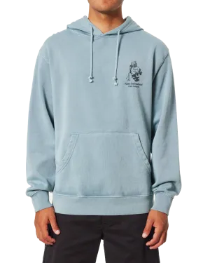 Forecast Hoodie in Sky Pigment Dye