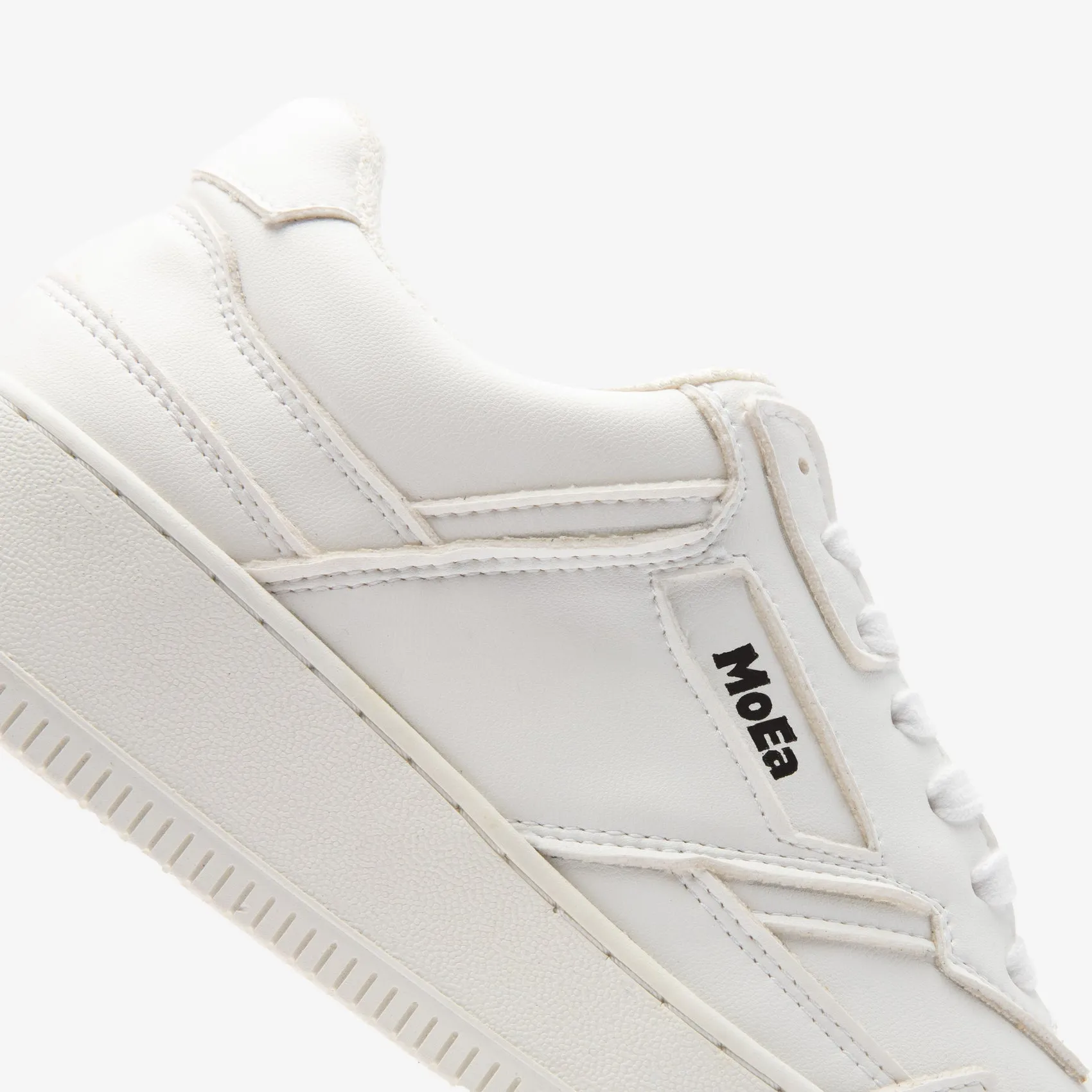 GEN1 Sneaker in White Plant Leather from MoEa