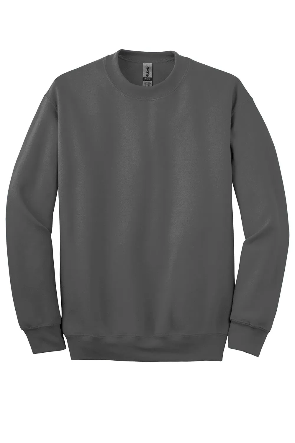 Gildan Mens DryBlend Moisture Wicking Fleece Crewneck Sweatshirt - Charcoal Grey