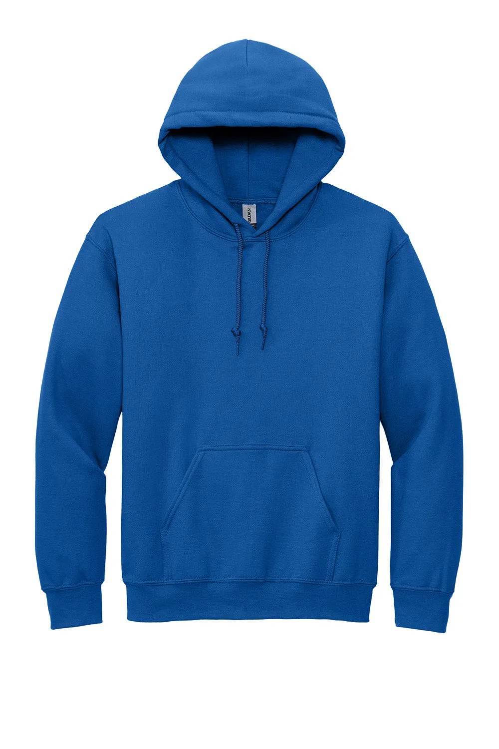 Gildan Mens DryBlend Moisture Wicking Hooded Sweatshirt Hoodie w/ Pouch Pocket - Royal Blue