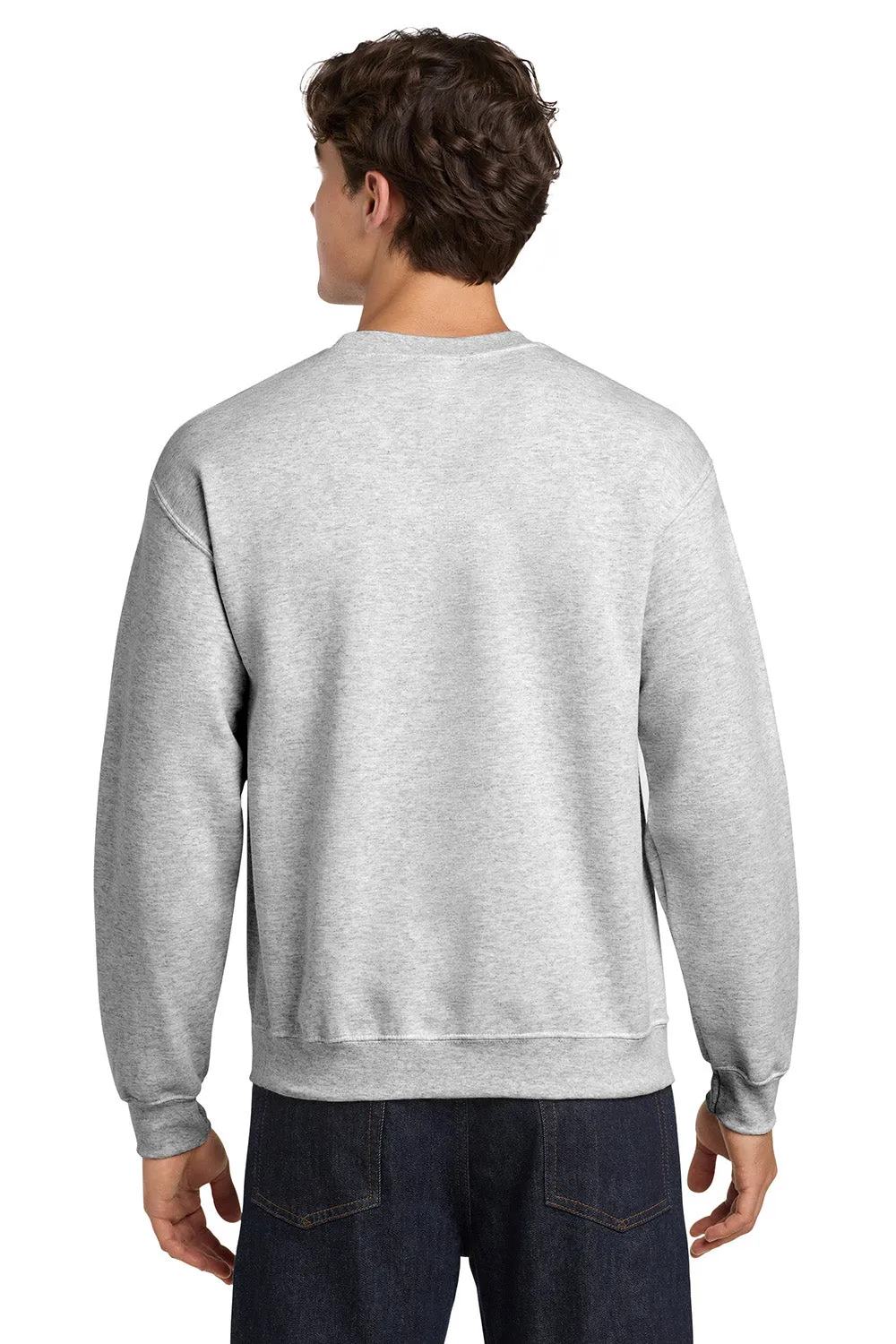 Gildan Mens Pill Resistant Fleece Crewneck Sweatshirt - Ash Grey