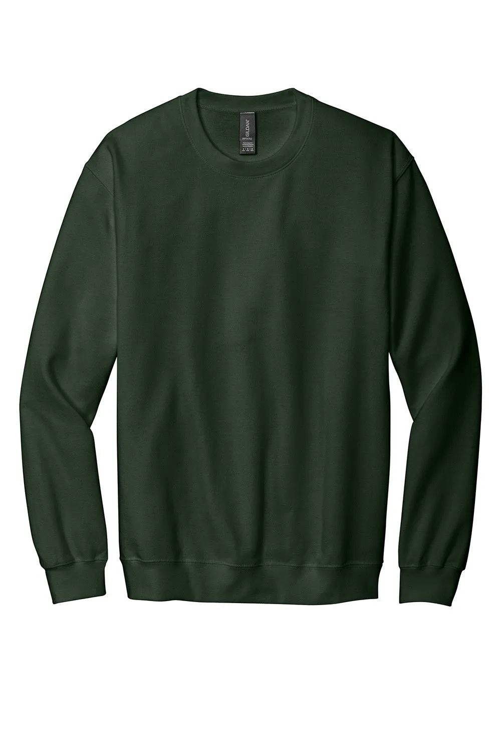 Gildan Mens Softstyle Crewneck Sweatshirt - Forest Green