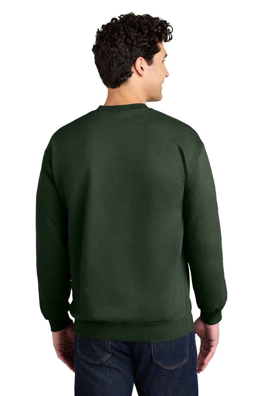 Gildan Mens Softstyle Crewneck Sweatshirt - Forest Green
