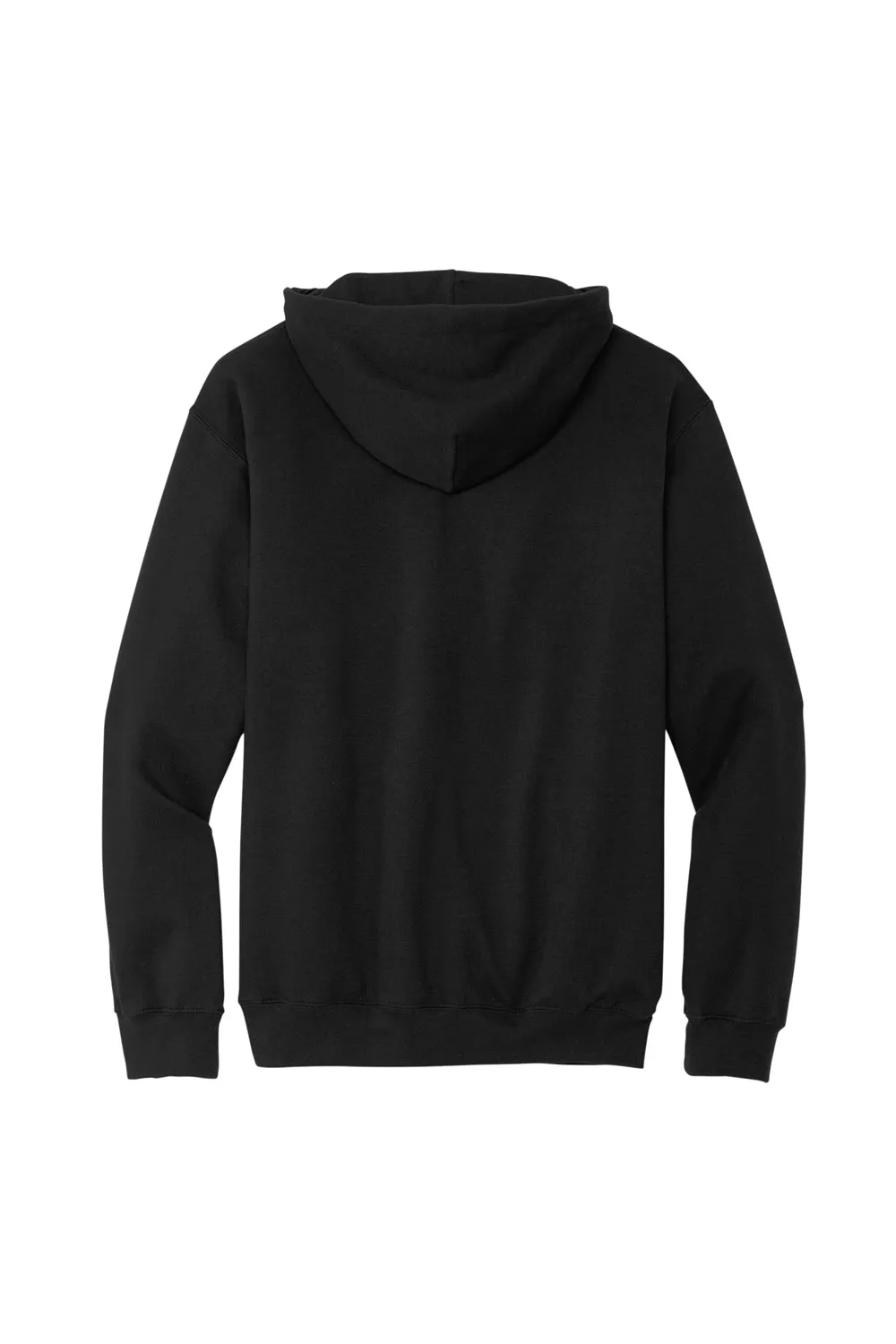 Gildan Mens Softstyle Hooded Sweatshirt Hoodie w/ Pouch Pocket - Black
