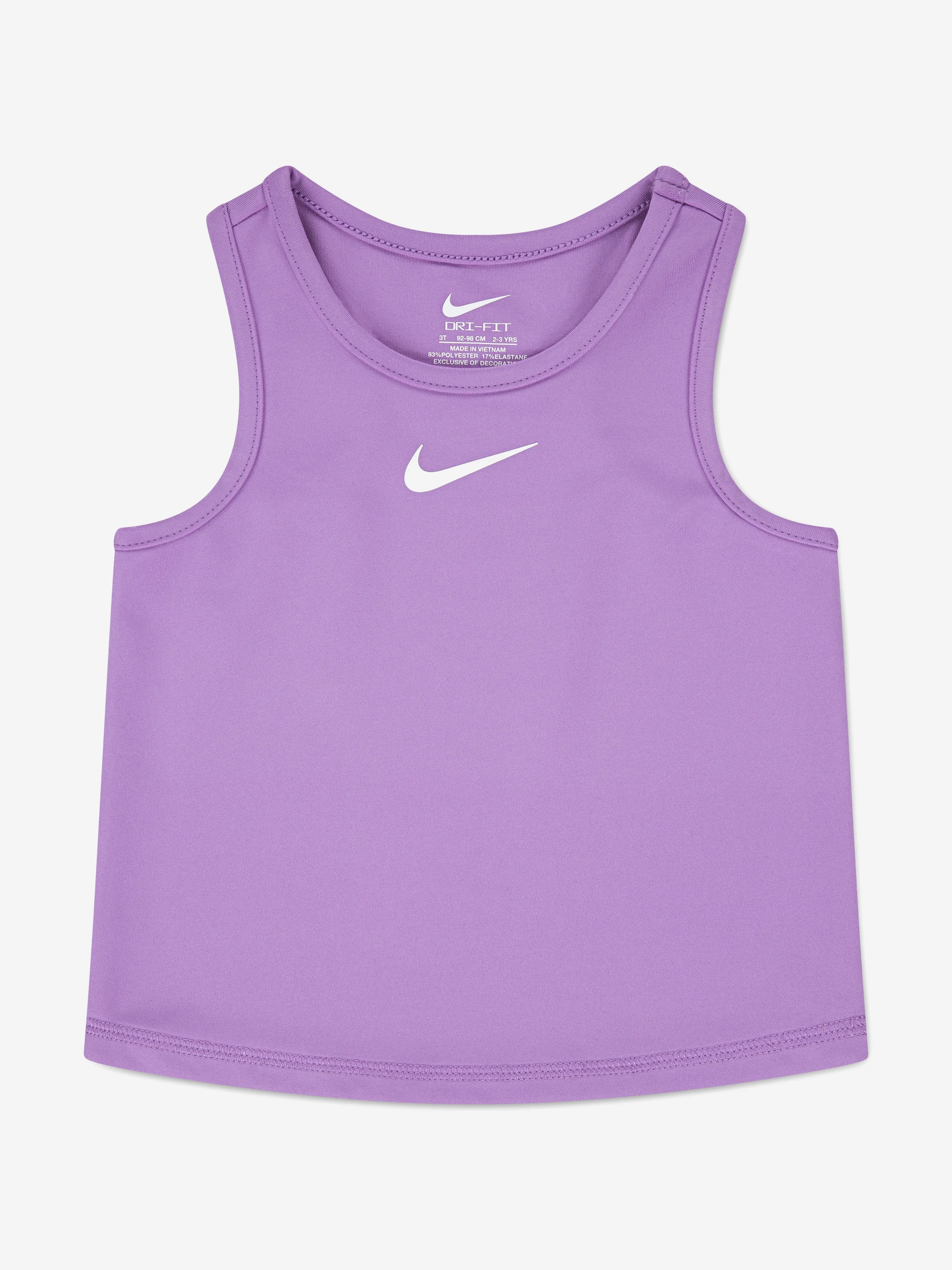 Girls Pro Sports Top in Purple