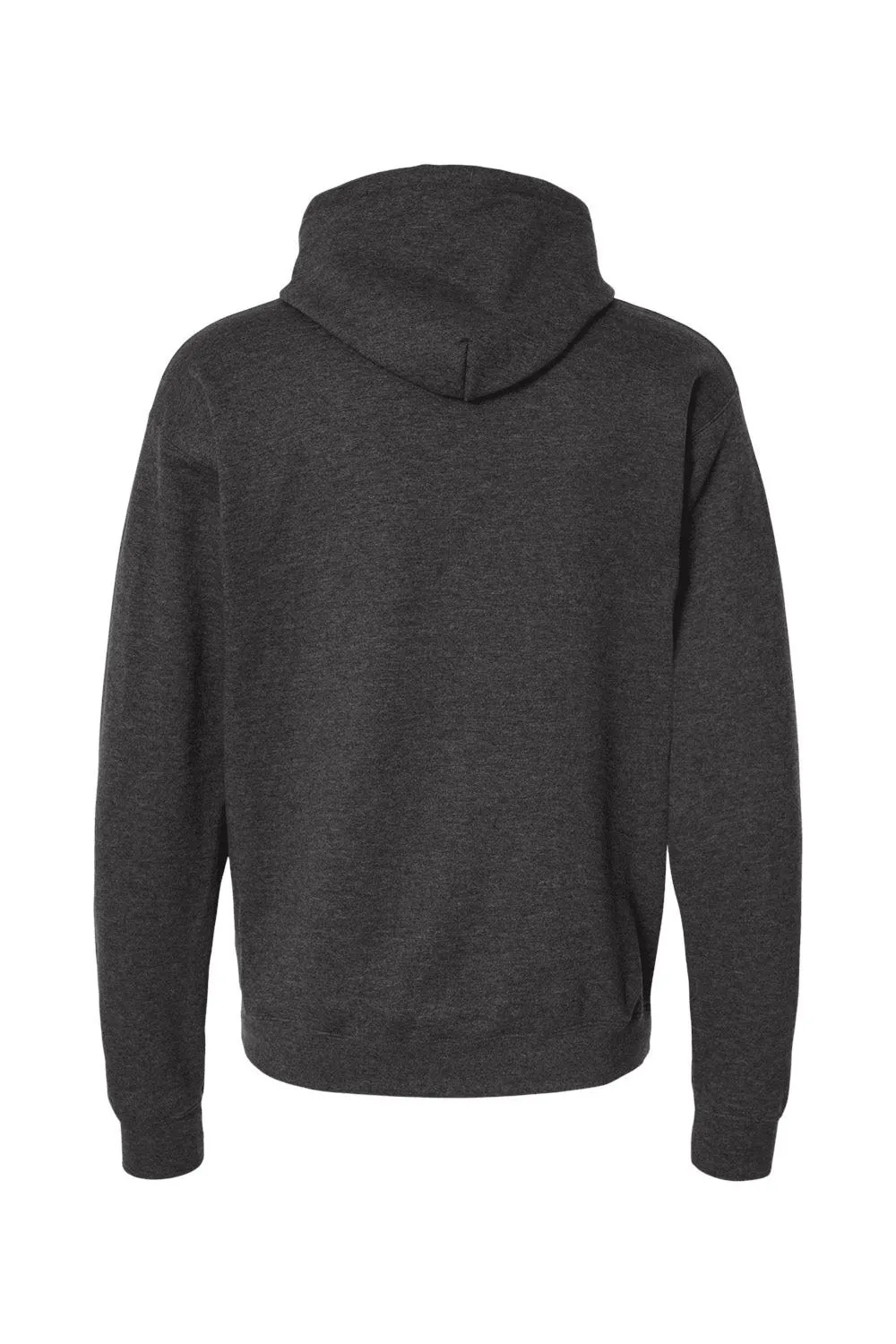 Hanes Mens Perfect Sweats Hooded Sweatshirt Hoodie w/ Pouch Pocket - Heather Charcoal Grey
