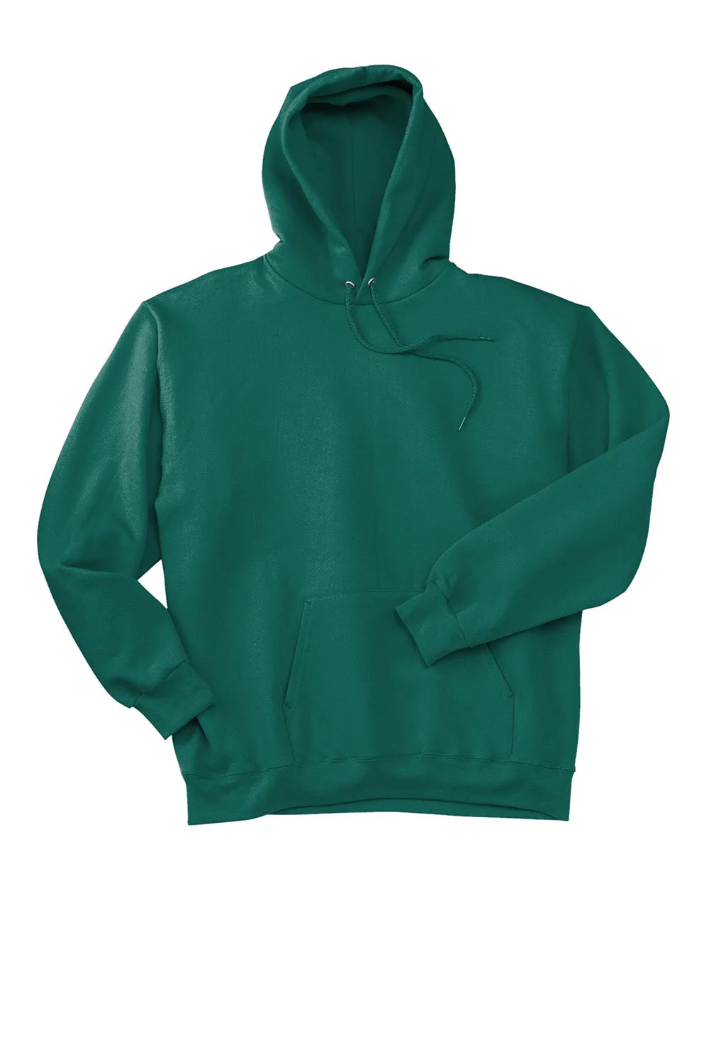 Hanes Mens Ultimate Cotton PrintPro XP Pill Resistant Hooded Sweatshirt Hoodie w/ Pouch Pocket - Cactus Green