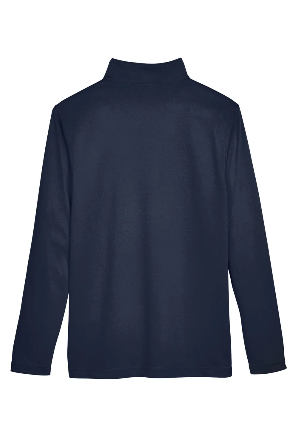 Harriton Mens Advantage Performance Moisture Wicking 1/4 Zip Sweatshirt - Dark Navy Blue