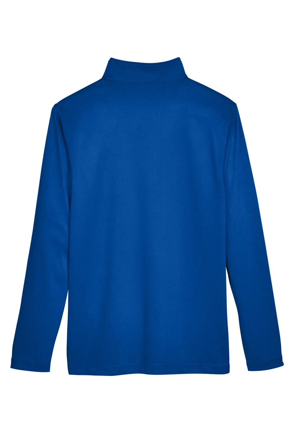 Harriton Mens Advantage Performance Moisture Wicking 1/4 Zip Sweatshirt - True Royal Blue