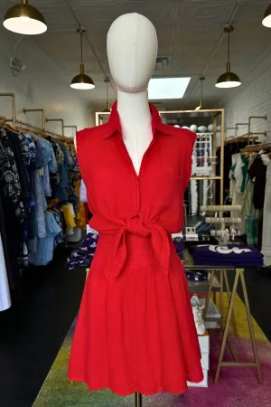 Havana Smocked Gauze Skirt In Tamale
