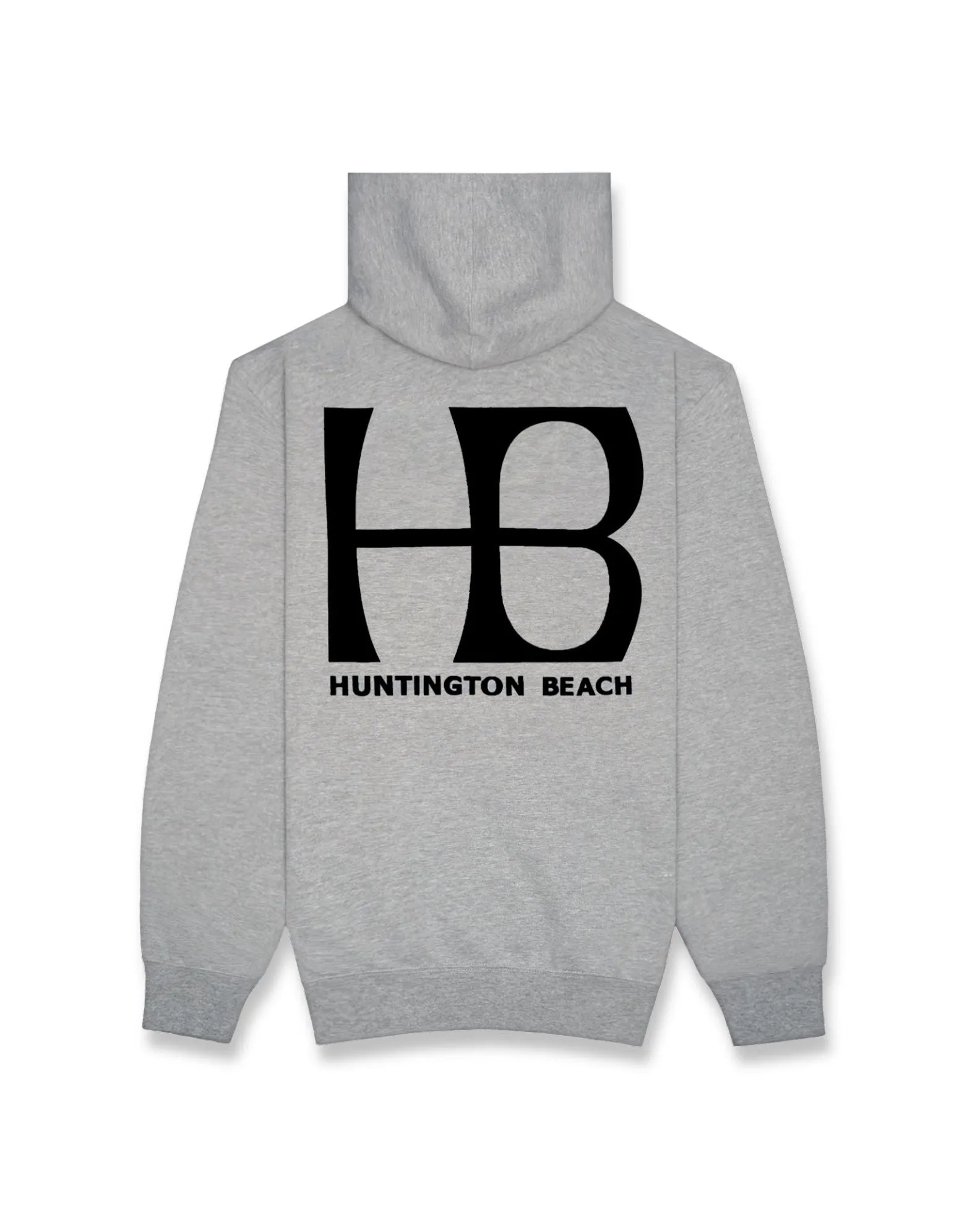 HB City Logo 2 Pullover Hoodie - Heather Grey