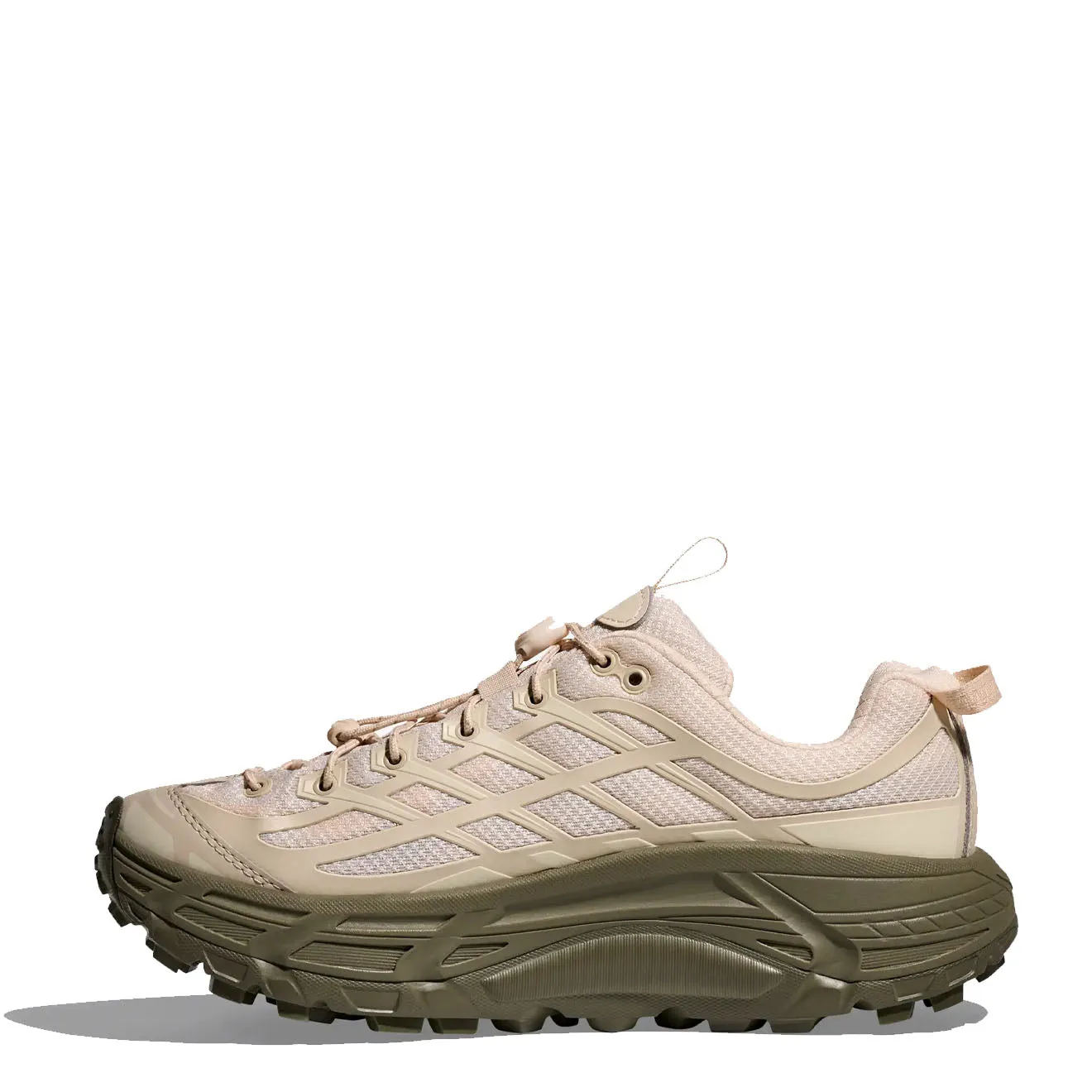 Hoka Mafate Three2 Trainer Oat Milk / Eucalyptus