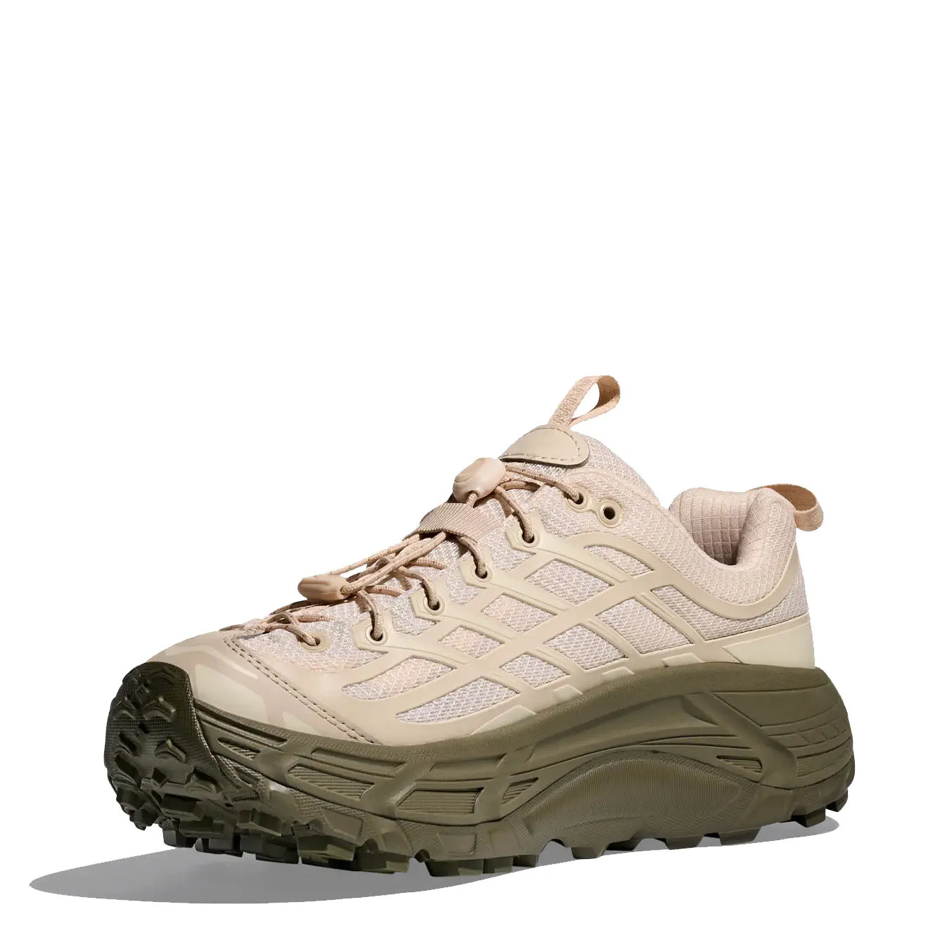 Hoka Mafate Three2 Trainer Oat Milk / Eucalyptus