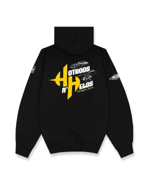 Hotrods N Helos Hoodie - Black
