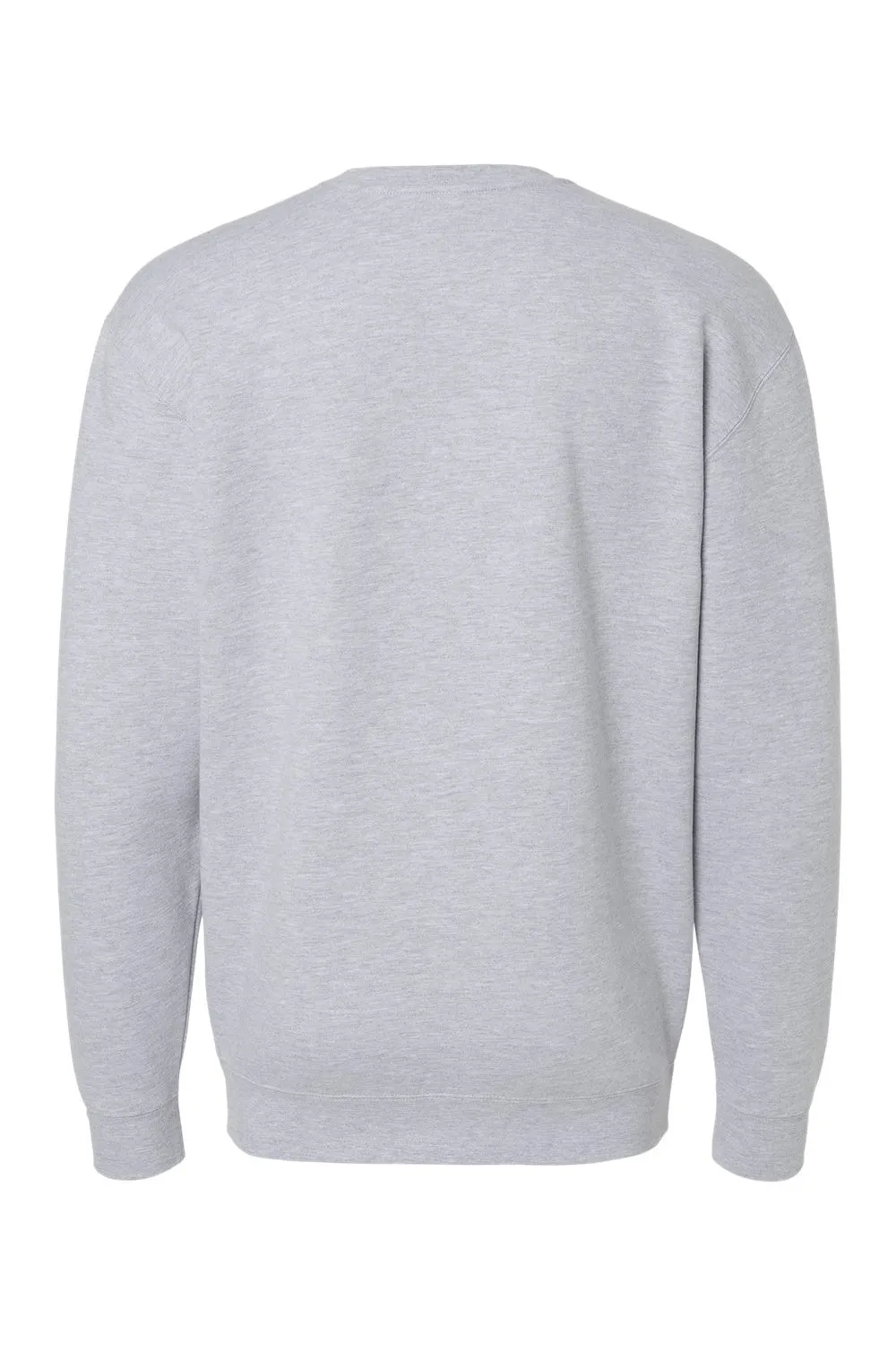 Independent Trading Company Mens Crewneck Sweatshirt - Heather Grey