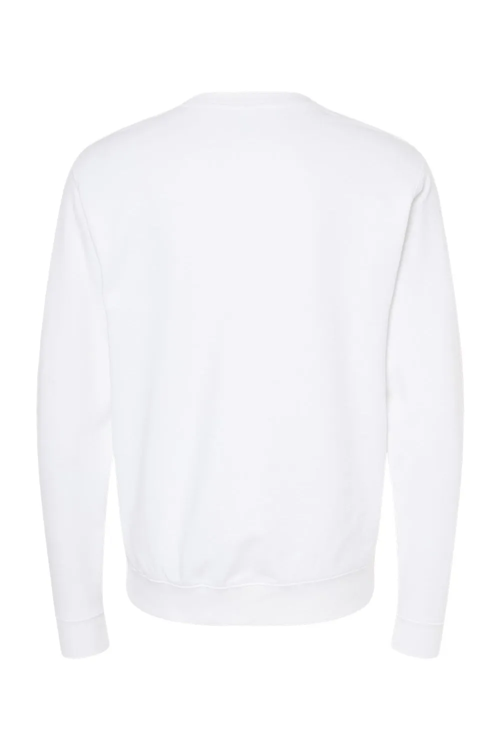 Independent Trading Company Mens Crewneck Sweatshirt - White