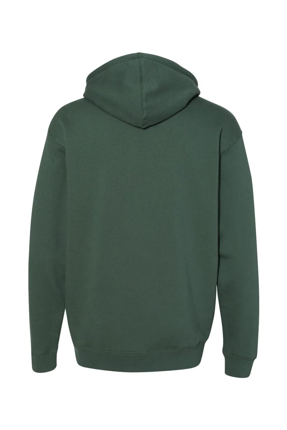 Independent Trading Company Mens Hooded Sweatshirt Hoodie w/ Pouch Pocket - Alpine Green