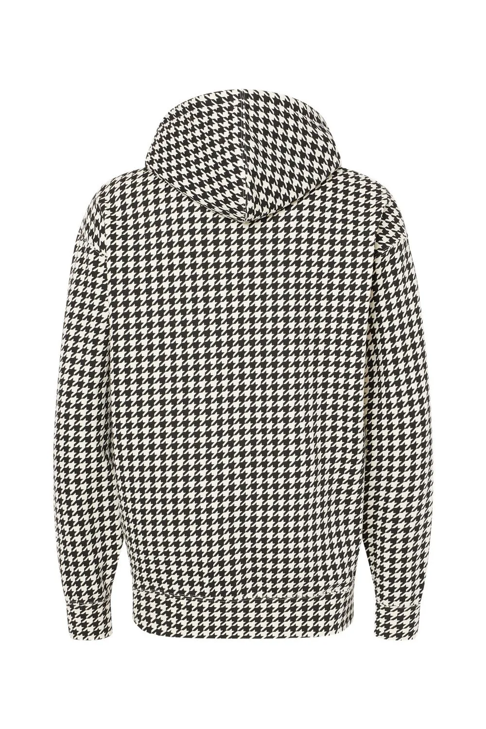 Independent Trading Company Mens Hooded Sweatshirt Hoodie w/ Pouch Pocket - Houndstooth