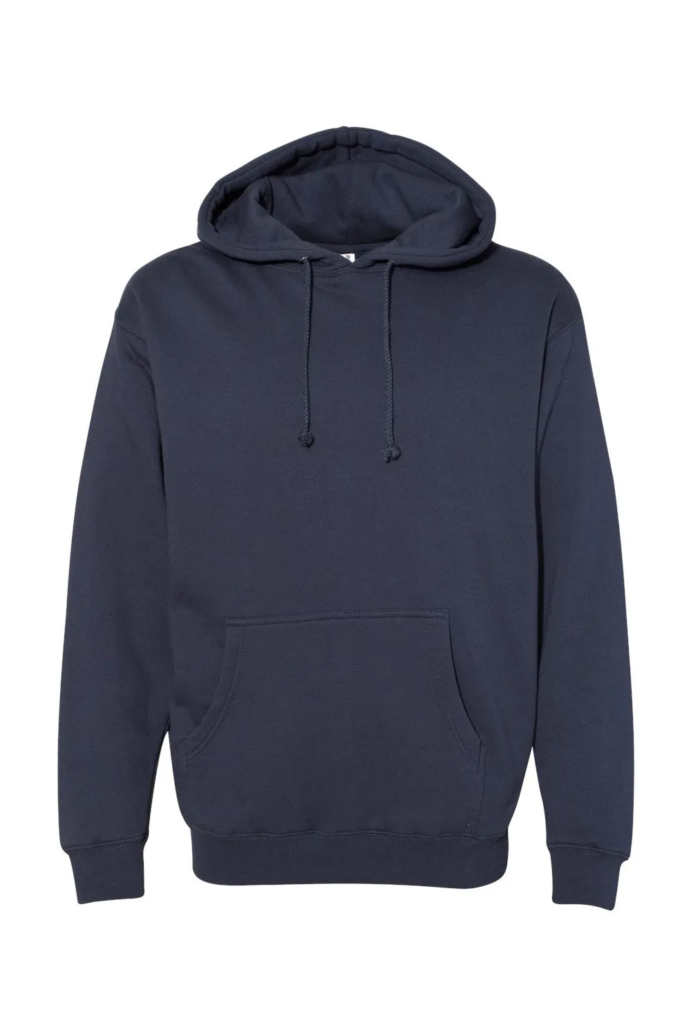 Independent Trading Company Mens Hooded Sweatshirt Hoodie w/ Pouch Pocket - Slate Blue