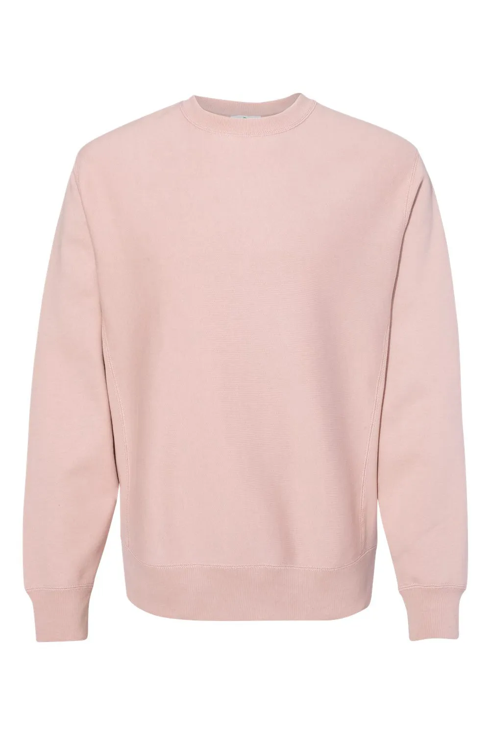 Independent Trading Company Mens Legend Crewneck Sweatshirt - Dusty Pink