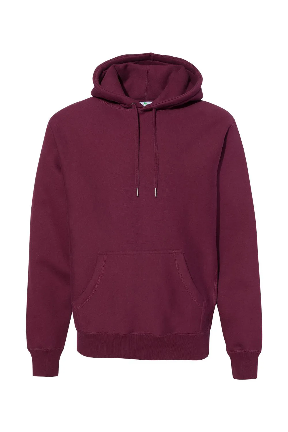 Independent Trading Company Mens Legend Hooded Sweatshirt Hoodie w/ Pouch Pocket - Maroon