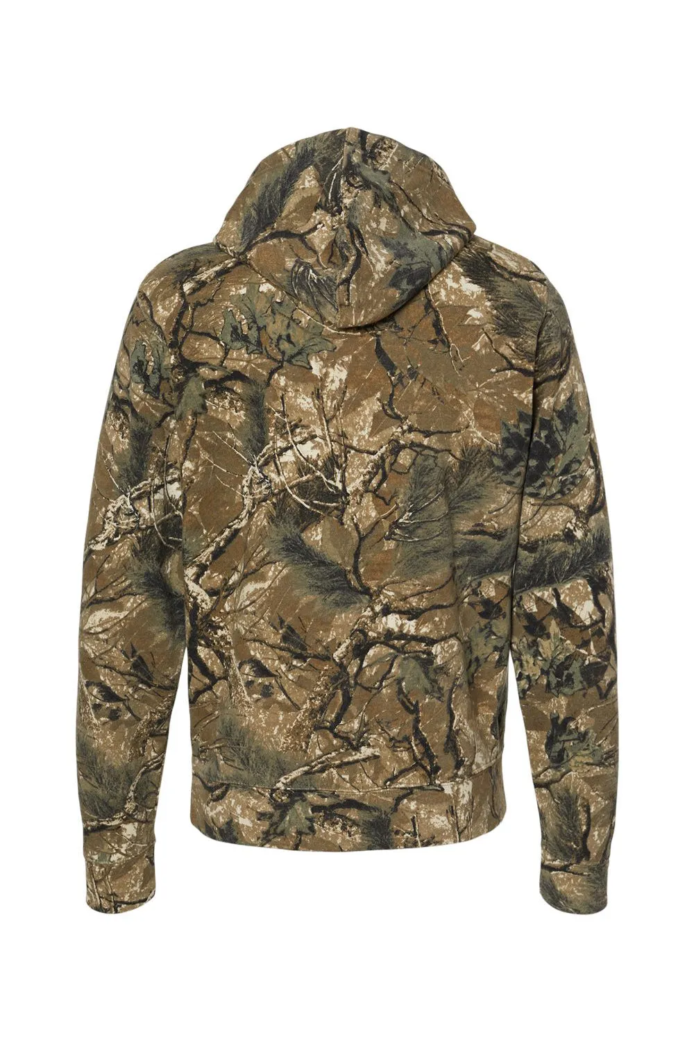 J America Mens Fleece Hooded Sweatshirt Hoodie w/ Pouch Pocket - Outdoor Camo