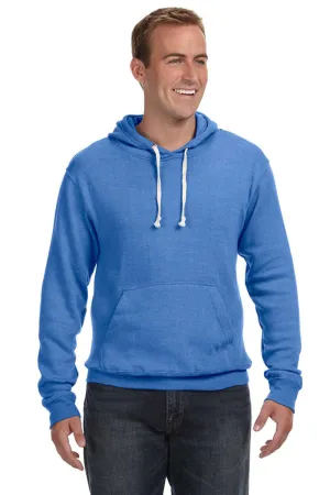 J America Mens Fleece Hooded Sweatshirt Hoodie w/ Pouch Pocket - Royal Blue